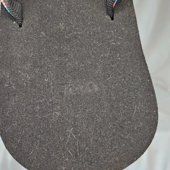 TEVA Women's Olowahu Sandal Slip-On Retro Geometric Multi Colored Size 7 - Picture 5 of 14